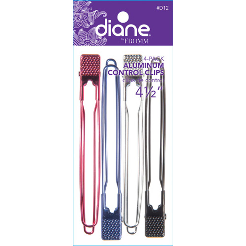 D12 CONTROL CLIPS 4 PK ALUMINUM