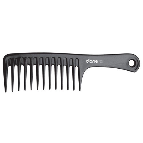 D142 SHAMPOO COMB BONE / BLACK