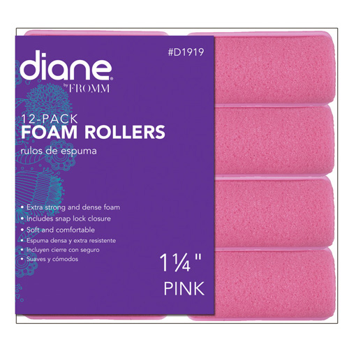D1919 FOAM ROLLER 1-1/4" PINK 8PK