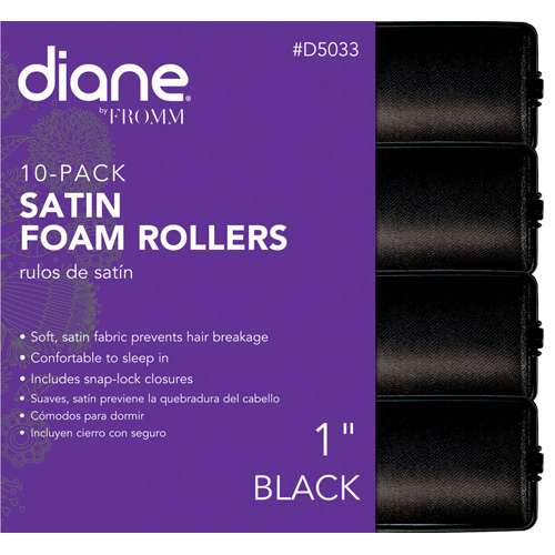 D5034 SATIN FOAM ROLLERS 1/4