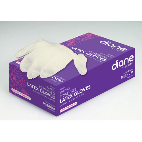 D8006 MED LATEX POWD GLOVE