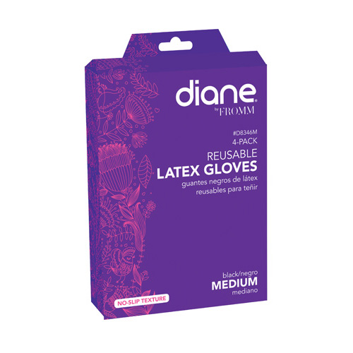 D8346M MED REUSABLE LATEX GLOVE