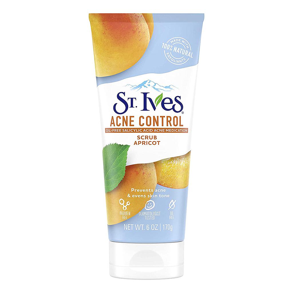ST IVES GOMMAGE TUBE ABRICOT ANTI ACNE 171Gr