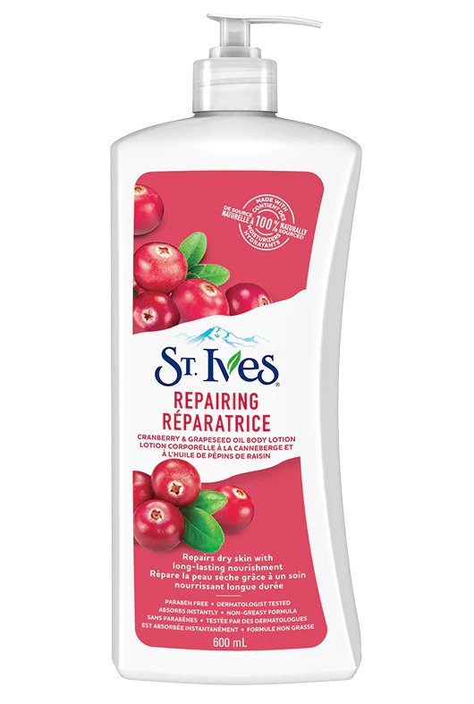 ST IVES LAIT CORPOREL REPARATEUR INTENSE 621 ml