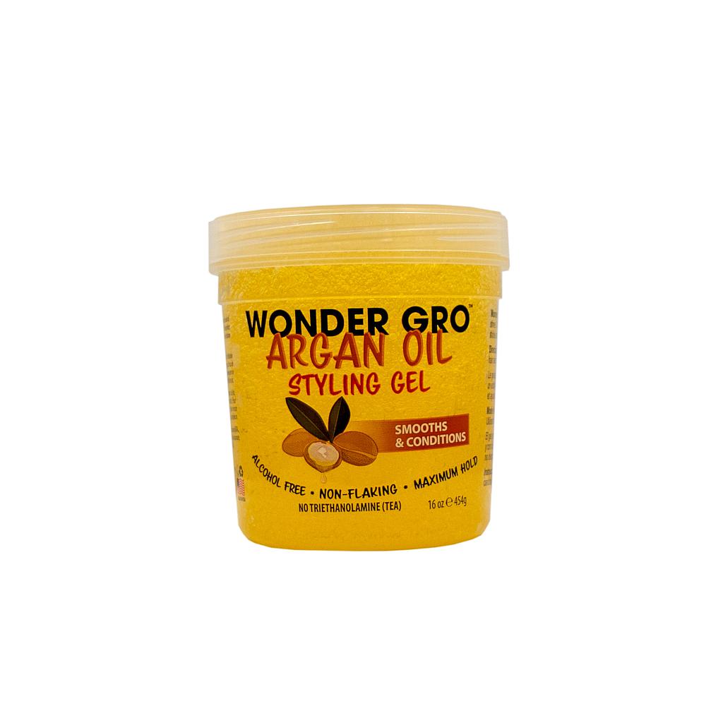 WONDER GRO HUILE D'ARGAN GEL COIFFANT 454g