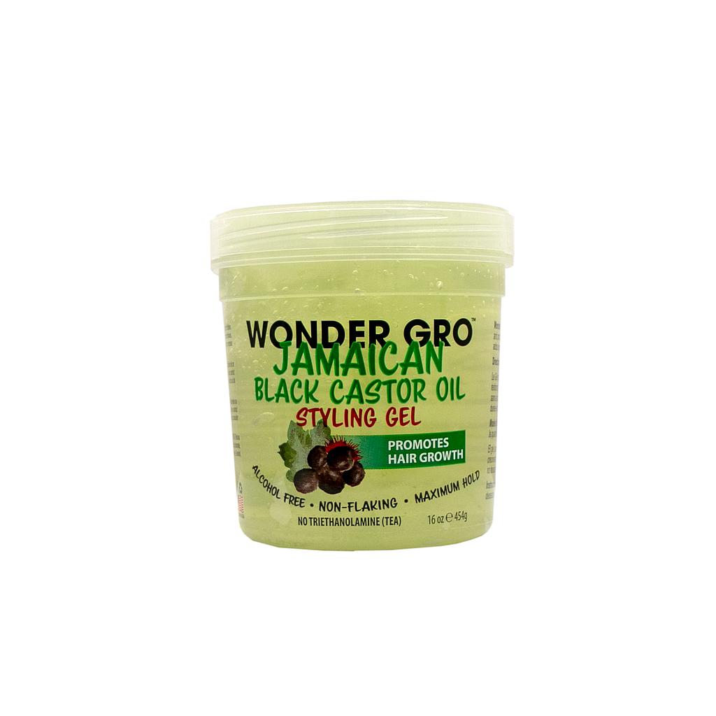 WONDER GRO HUILE DE RICIN GEL COIFFANT 454g