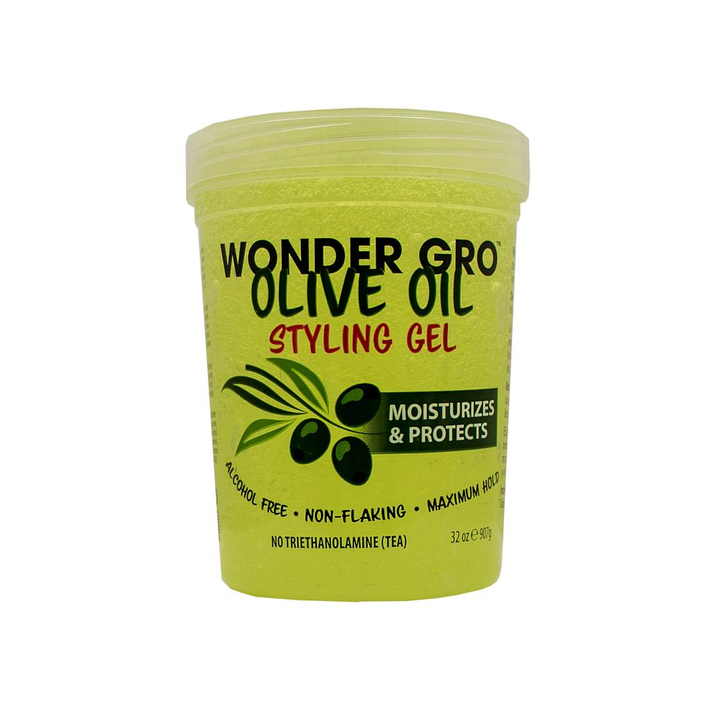 WONDER GRO HUILE D'OLIVE GEL COIFFANT 907g