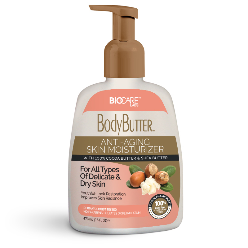 BODY BUTTER LAIT ANTI-AGE AU BEURRE DE CACAO ET KARITE 473 ML