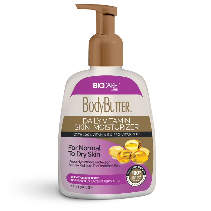BODY BUTTER LAIT VITAMINE E ET PRO VITAMINE B5 473 ML