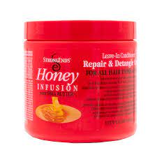 STRONG ENDS CREME DEMELANTE REPARATRICE AU MIEL 453Gr