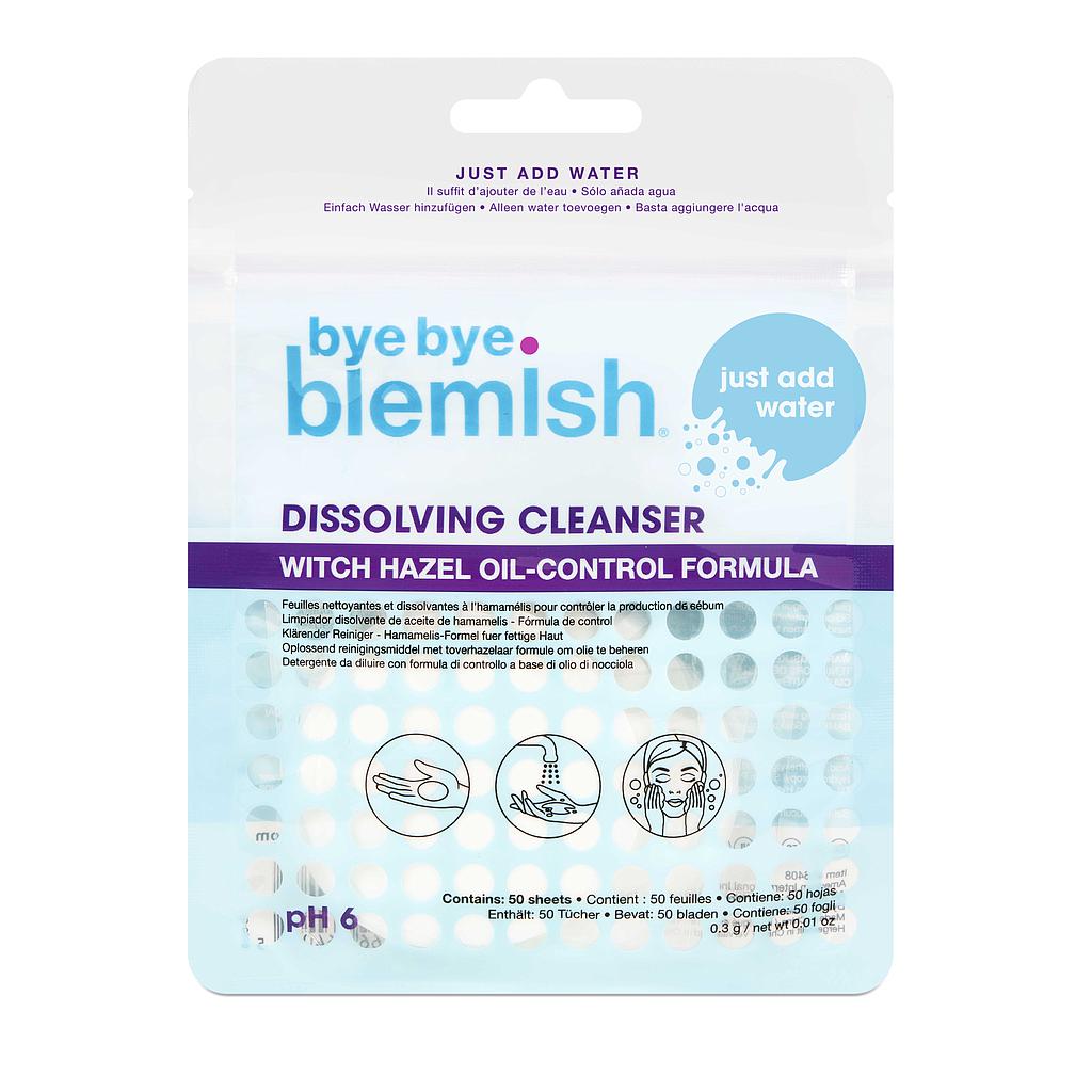 BYE BYE BLEMISH FEUILLES NETTOYANTES ET DISSOLVANTES 50pcs