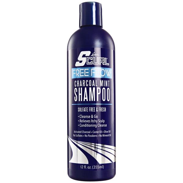 SCURL CHARCOAL MINT SHAMPOO 12 OZ
