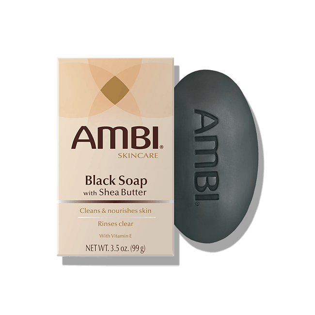 AMBI SAVON NOIR AVEC BEURRE DE KARITE 3.5 OZ