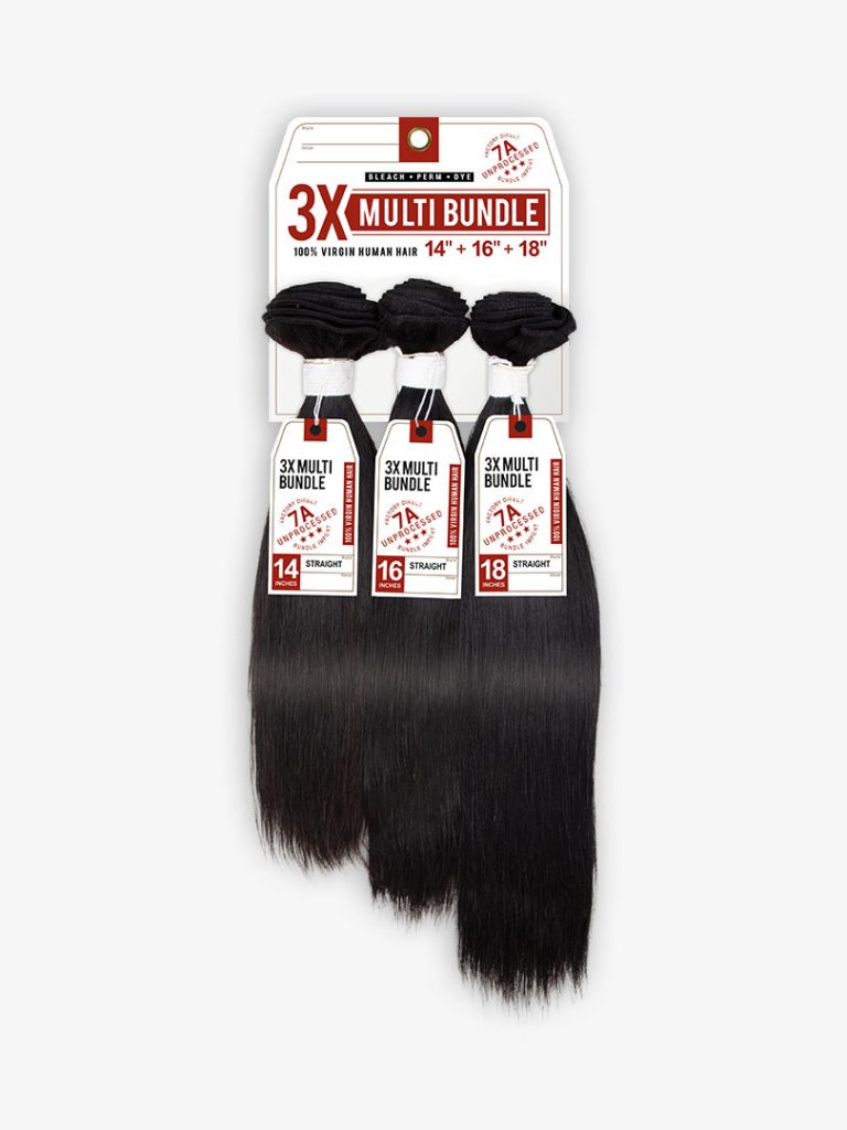 BARE&NATURAL STRAIGHT 18 20 22 -7A 3X MULTI BUNDLE NATURAL