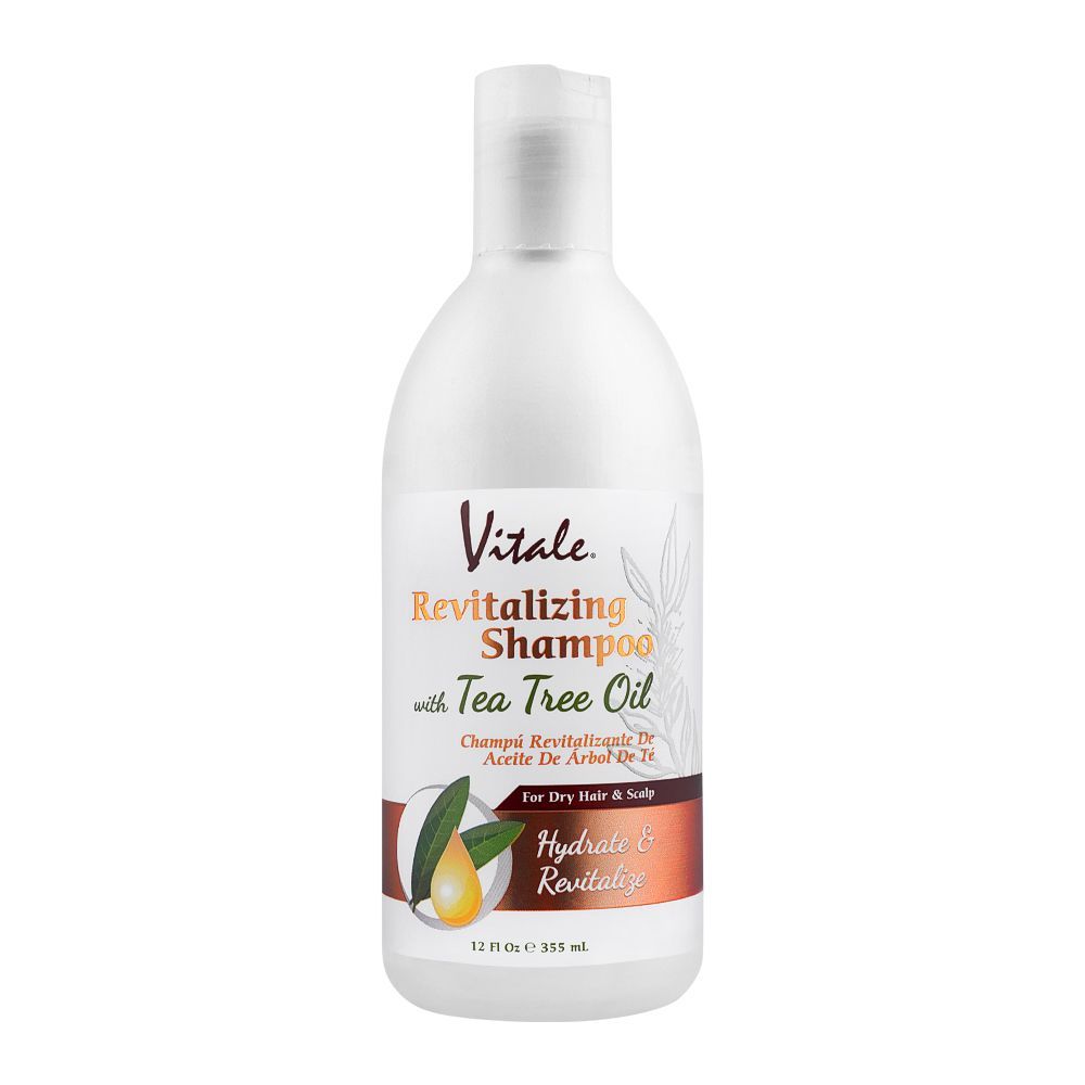 VITALE REVITALIZING SHAMPOO WITH TEA TREE OIL 12 OZ