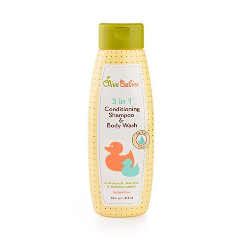 OLIVE BABIES 3 IN 1 SHAMPOING ET GEL DE DOUCHE 14 OZ
