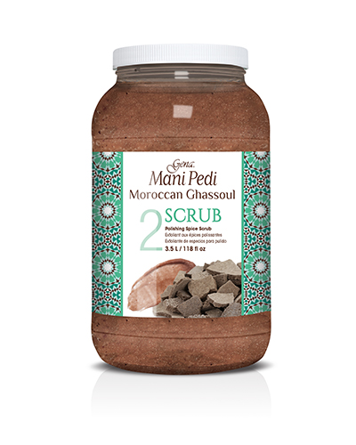 GENA PEDI SPA MOROCCAN GHASSOUL GOMMAGE 118 OZ