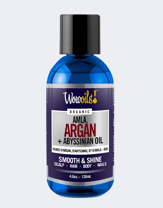 WOWOILS HUILE AMLA ARGAN ABYSSINIE 9 OZ