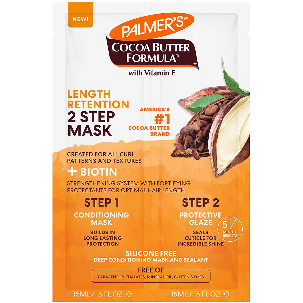 PALMERS RETENTION DE LONGUEURS 2 STEP HAIR MASK 1OZ