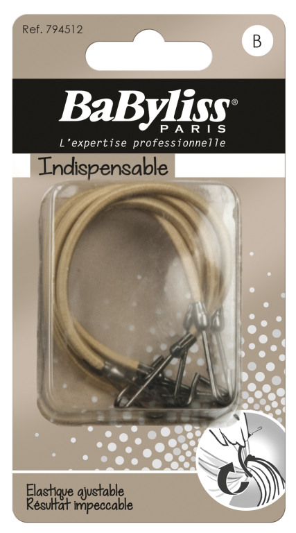 BABYLISS ELASTIQUES AJUSTABLES 5 PCS