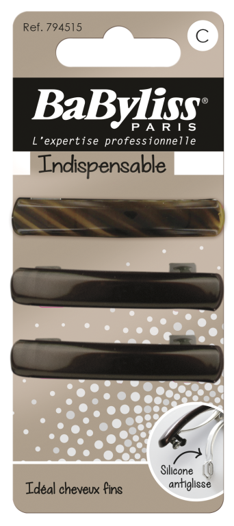 BAB NO SLIP BARRETTE