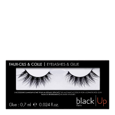 BLACK UP FAUX CILS N09