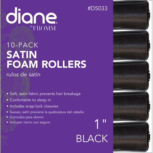 D5033 SATIN FOAM ROLLERS 8CT