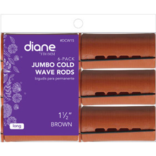 DCW15 COLD WAVE 1-1/2" BROWN 6 PK