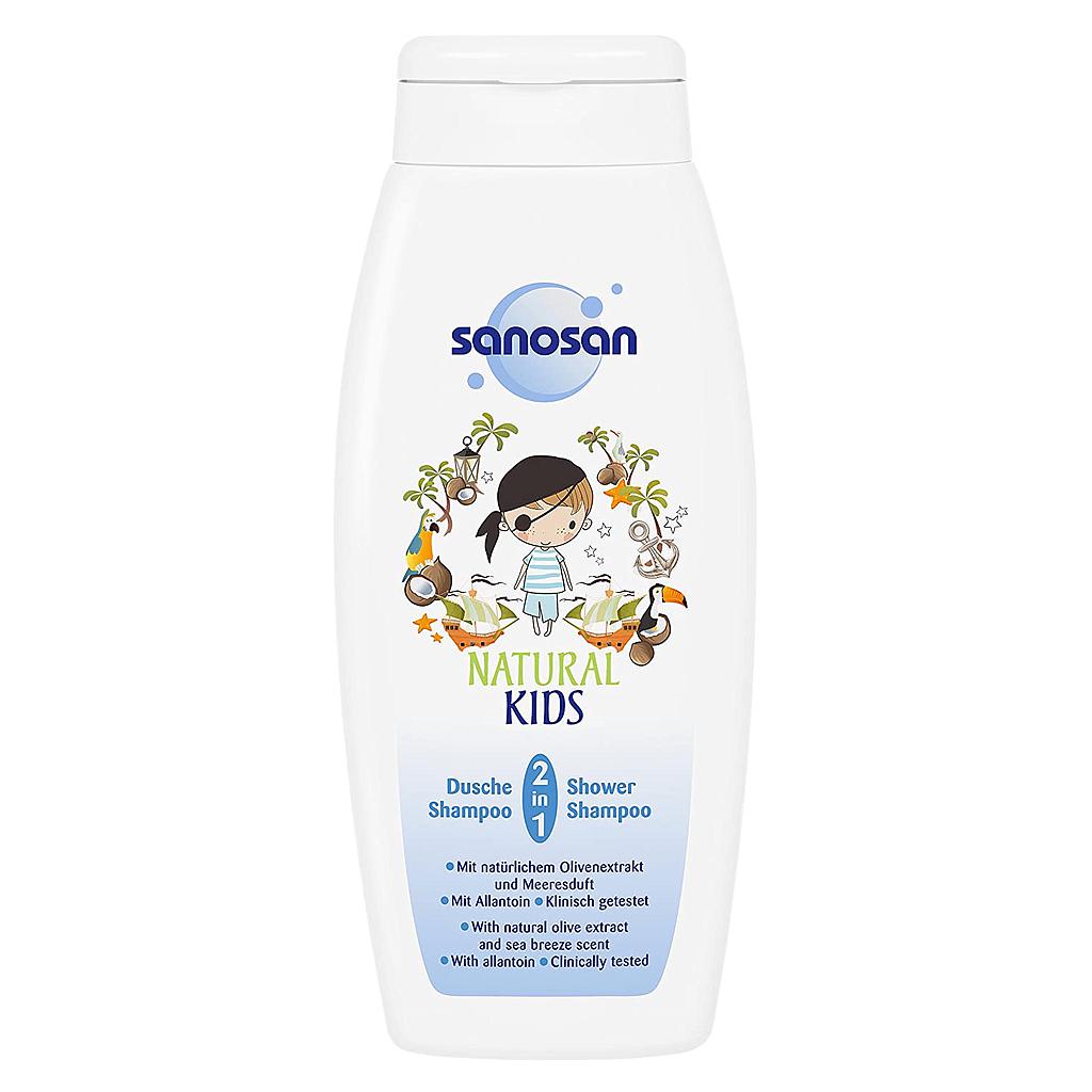 SANOSAN KIDS 2IN1 SHOWER-SHAMPOO BOYS 250 ML