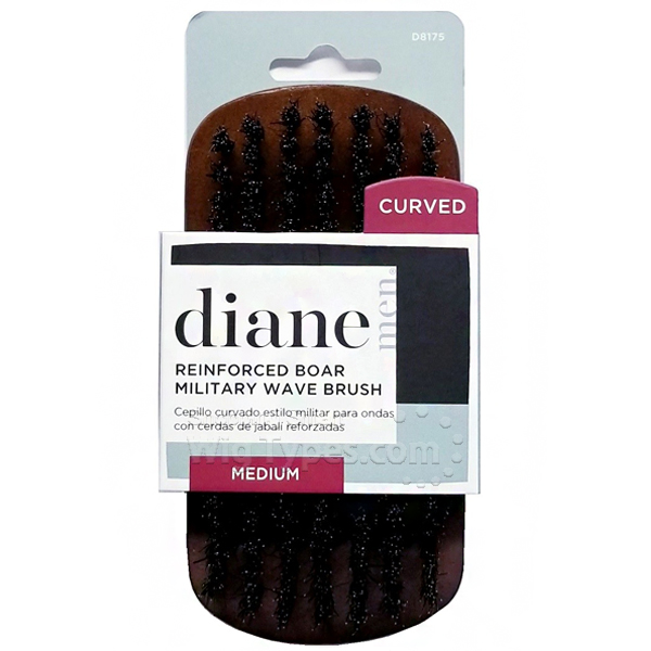 D8175 BOAR CURVED MILITARY WAVE BRUSH