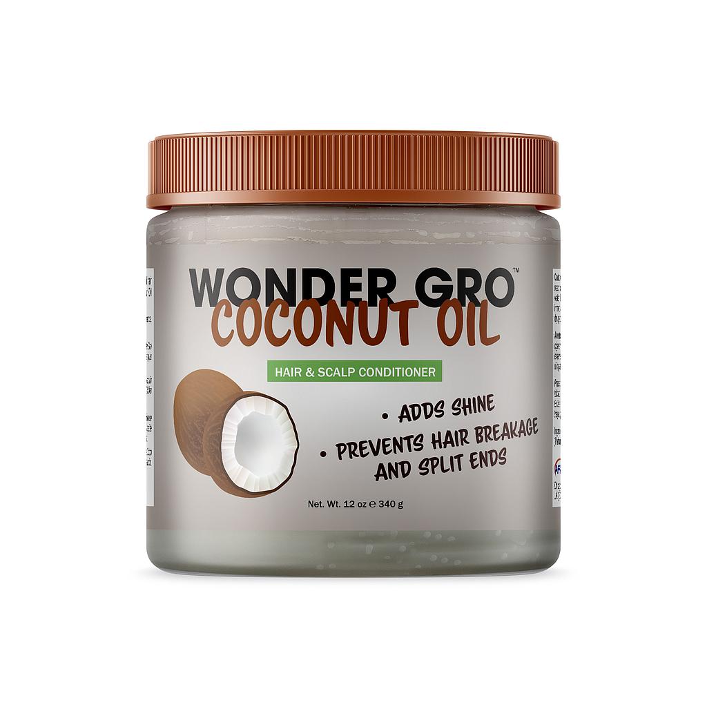 WONDER GRO COCONUT OIL HAIR & SCALP COND 12 OZ