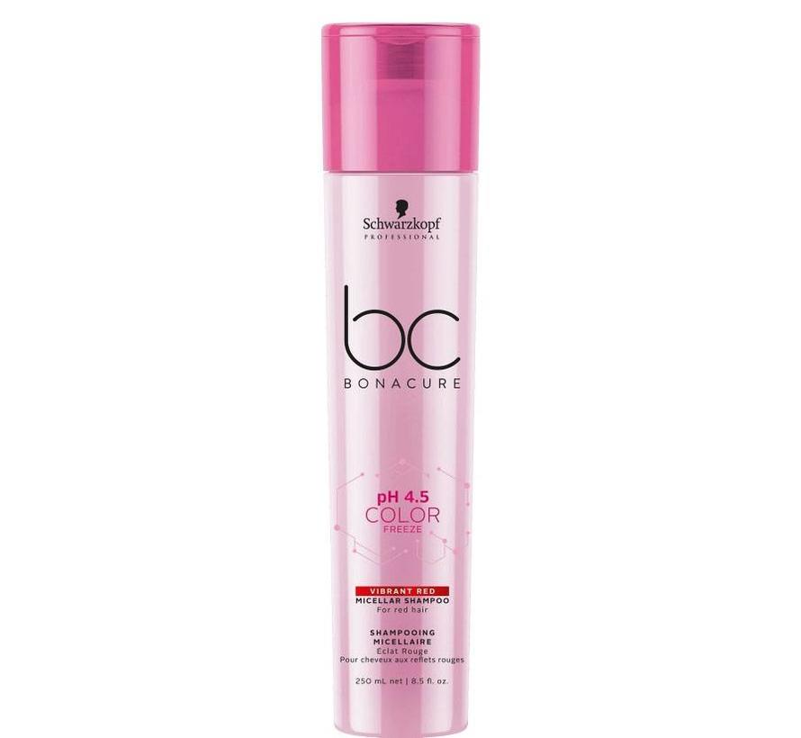 BC COLOR FREEZE PH4.5 SHAMPOING MICELLAIRE ECLAT ROUGE 250 ML